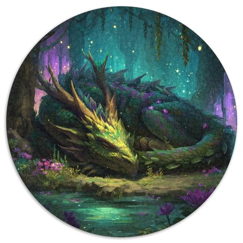 Riesiger antiker Drache,Rätsel Für Erwachsene 1000pcs (67.5x67.5cm),Herausforderungsspiele Sparkling von kaiyun