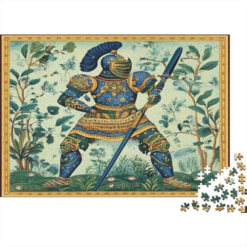Ritter Rätsel Für Erwachsene |Mittelalterlicher Stil| 1000pcs (75x50cm) Puzzles Lernspiele Home Decor von kaiyun