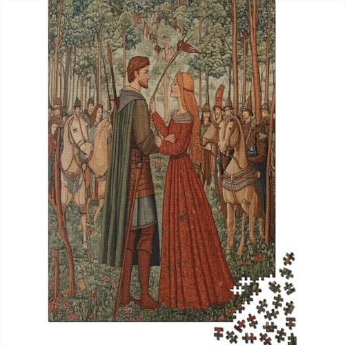 Robin Hood im Wald 38x26cm/1000pcs Puzzle, Lernspiel Impossible Red Haired Mädchen Crowd Hunter Herausforderungsspielzeug Für Erwachsene Teenager Robin Hood im Wald 38x26cm/1000pcs Puzzle, Lernspiel Impossible Red Haired Mädchen Crowd Hunter Herausforderungsspielzeug Für Erwachsene Teenager von kaiyun