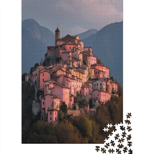 Rosa Haus Italienisches DorfPuzzle 1000 Teile Für Erwachsene, Lernspiele70x50cm/1000pcs Rosa Haus Italienisches DorfPuzzle 1000 Teile Für Erwachsene, Lernspiele70x50cm/1000pcs von kaiyun