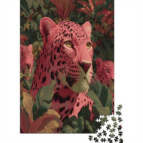 Rosa Leopard 38x26cm/1000pcs Schwer Puzzle Lernspiel Impossible Grüner Dschungel Herausforderung Spielzeug Für Erwachsene Kinder Rosa Leopard 38x26cm/1000pcs Schwer Puzzle Lernspiel Impossible Grüner Dschungel Herausforderung Spielzeug Für Erwachsene Kinder von kaiyun