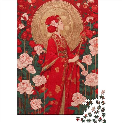 Rosengöttin1000 Teile: Unmögliches Puzzle Für Erwachsene, Spiele, Geschenke, Kinder, Herausforderungs70x50cm/1000pcs von kaiyun