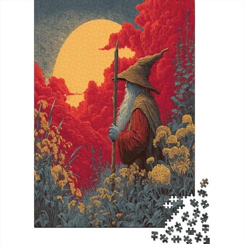 Rot-gelber Zauberer mit Zepter 70x50cm/1000pcs Puzzles, Die Für Erwachsene Und Personen Ab 14 Jahren Geeignet Sind Sonnenuntergang Rot-gelber Zauberer mit Zepter 70x50cm/1000pcs Puzzles, Die Für Erwachsene Und Personen Ab 14 Jahren Geeignet Sind Sonnenuntergang von kaiyun