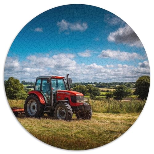 Roter Traktor Rätsel Für Erwachsene || 1000pcs (67.5x67.5cm) Puzzles Lernspiele Home Decor von kaiyun