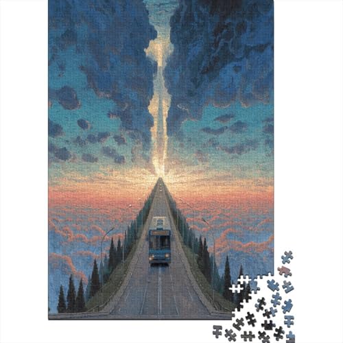 Rückseite Perspektivischer Schnellbus 38x26cm/1000pcs Puzzles, Die Für Erwachsene Und Personen Ab 14 Jahren Geeignet Sind Graffiti-Stil Rückseite Perspektivischer Schnellbus 38x26cm/1000pcs Puzzles, Die Für Erwachsene Und Personen Ab 14 Jahren Geeignet Sind Graffiti-Stil von kaiyun
