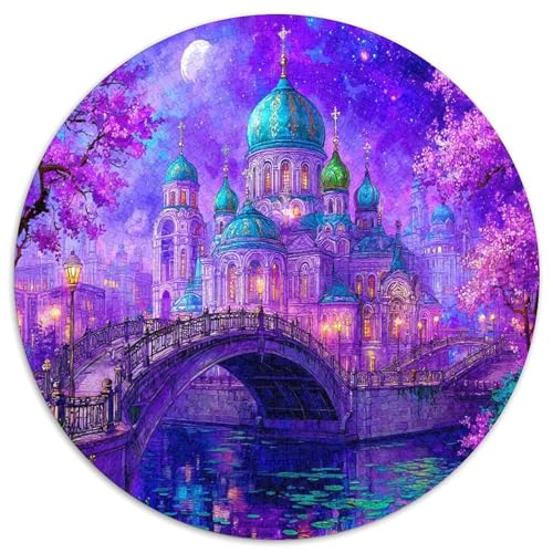 Russische Architektur 1000pcs (67.5x67.5cm) Schwer Puzzle Lernspiel Impossible Fairy Tale Art Style Herausforderung Spielzeug Für Erwachsene Kinder von kaiyun