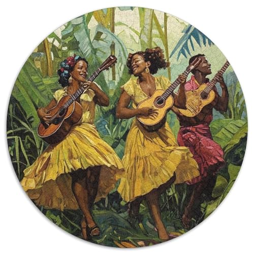 Samba-Lied 1000pcs (67.5x67.5cm) Schwer Puzzle Lernspiel Impossible Tanz im Dschungel Herausforderung Spielzeug Für Erwachsene Kinder von kaiyun