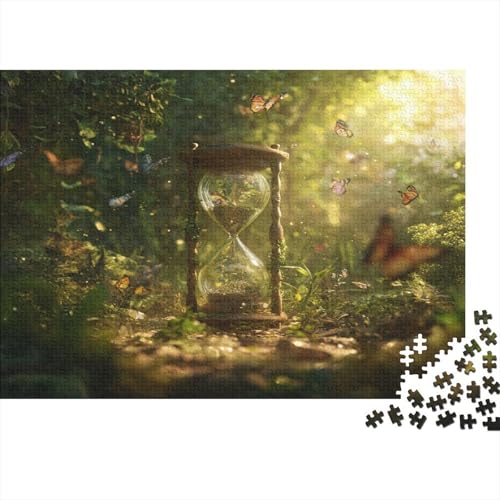 Sanduhr- Magic Wald Rätsel Für Erwachsene || Familienspaß-Puzzles 1000pcs (75x50cm) von kaiyun