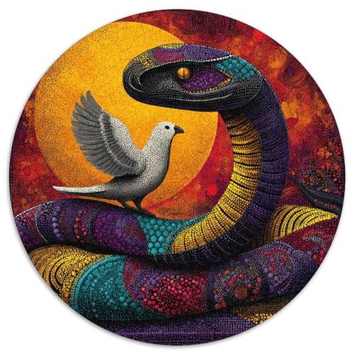 Schlange 1000pcs (67.5x67.5cm) Schwer Puzzle Lernspiel Impossible Dove Herausforderung Spielzeug Für Erwachsene Kinder von kaiyun