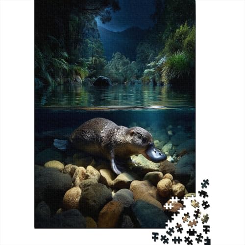 Schnabeltier Rätsel Für Erwachsene |Tasmanien| 38x26cm/1000pcs Puzzles Lernspiele Home Decor von kaiyun