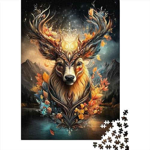 Schöner Elch Puzzle 1000 Teile, Lernspiel, Unmöglich, Anspruchsvolles Spielzeug Für Erwachsene Und Kinder Ab 14 Jahren 38x26cm/1000pcs Schöner Elch Puzzle 1000 Teile, Lernspiel, Unmöglich, Anspruchsvolles Spielzeug Für Erwachsene Und Kinder Ab 14 Jahren 38x26cm/1000pcs von kaiyun