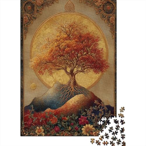 Schönes Bild des Lebensbaums1000 Teile: Unmögliches Puzzle Für Erwachsene, Spiele, Geschenke, Kinder, Herausforderungs38x26cm/1000pcs von kaiyun