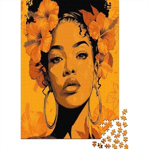 Schwarze Frau 70x50cm/1000pcs Schwer Puzzle Lernspiel Impossible Hibiscus Blume Herausforderung Spielzeug Für Erwachsene Kinder Schwarze Frau 70x50cm/1000pcs Schwer Puzzle Lernspiel Impossible Hibiscus Blume Herausforderung Spielzeug Für Erwachsene Kinder von kaiyun