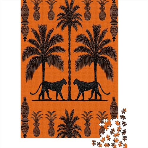 Schwarze Palme Puzzle 1000 Teile, Lernspiel, Unmöglich Leopard, Anspruchsvolles Spielzeug Für Erwachsene Und Kinder Ab 14 Jahren 70x50cm/1000pcs Schwarze Palme Puzzle 1000 Teile, Lernspiel, Unmöglich Leopard, Anspruchsvolles Spielzeug Für Erwachsene Und Kinder Ab 14 Jahren 70x50cm/1000pcs von kaiyun