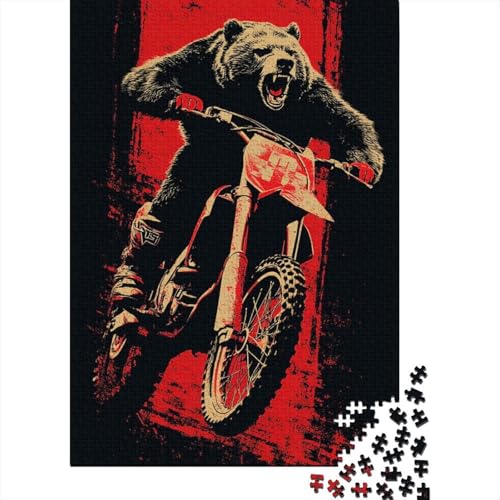 Schwarzer Grizzly 70x50cm/1000pcs Puzzles, Die Für Erwachsene Und Personen Ab 14 Jahren Geeignet Sind Motocross Schwarzer Grizzly 70x50cm/1000pcs Puzzles, Die Für Erwachsene Und Personen Ab 14 Jahren Geeignet Sind Motocross von kaiyun