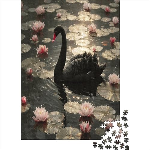 Schwarzer Schwan 38x26cm/1000pcs Schwer Puzzle Lernspiel Impossible Blühender Lotus Herausforderung Spielzeug Für Erwachsene Kinder Schwarzer Schwan 38x26cm/1000pcs Schwer Puzzle Lernspiel Impossible Blühender Lotus Herausforderung Spielzeug Für Erwachsene Kinder von kaiyun