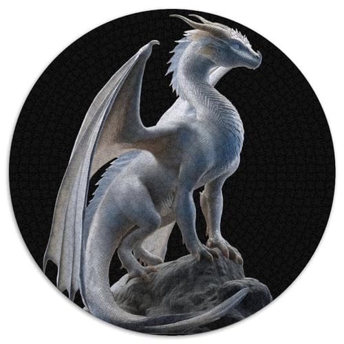 Silver Drache Rätsel Für Erwachsene || 1000pcs (67.5x67.5cm) Puzzles Lernspiele Home Decor von kaiyun