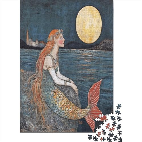 Skandinavische Volkskunst MeerjungfrauPuzzle 1000 Teile Für Erwachsene, Lernspiele70x50cm/1000pcs Skandinavische Volkskunst MeerjungfrauPuzzle 1000 Teile Für Erwachsene, Lernspiele70x50cm/1000pcs von kaiyun
