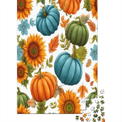 SonneBlume Autumn Leaves Elements KürbisPuzzle 1000 Teile Für Erwachsene, Lernspiele38x26cm/1000pcs SonneBlume Autumn Leaves Elements KürbisPuzzle 1000 Teile Für Erwachsene, Lernspiele38x26cm/1000pcs von kaiyun
