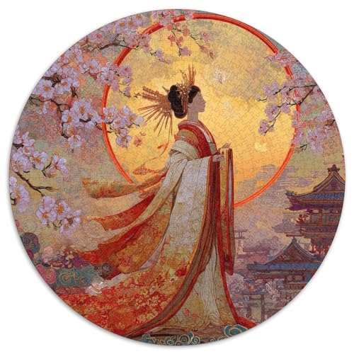 Sonnengöttin 1000pcs (67.5x67.5cm) Puzzles, Die Für Erwachsene Und Personen Ab 14 Jahren Geeignet Sind Sakura Japanese Architektur von kaiyun