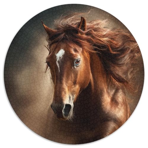 Starkes RennHorse 1000pcs (67.5x67.5cm) Puzzles, Die Für Erwachsene Und Personen Ab 14 Jahren Geeignet Sind von kaiyun