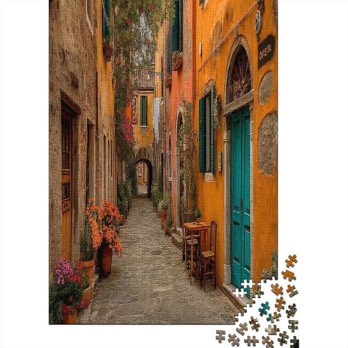 Steingasse in Venedig, Italien,Kleines Café Gemusterte Nachhaltige Für Erwachsene Hochwertige Holzspielpuzzles 38x26cm/1000pcs Steingasse in Venedig, Italien,Kleines Café Gemusterte Nachhaltige Für Erwachsene Hochwertige Holzspielpuzzles 38x26cm/1000pcs von kaiyun