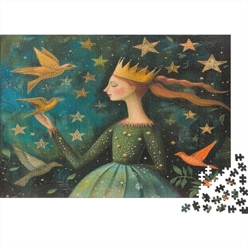 Sterne, Prinz, Vögel 1000pcs (75x50cm) Puzzles, Die Für Erwachsene Und Personen Ab 14 Jahren Geeignet Sind Cartoon von kaiyun