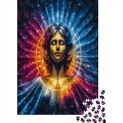Sternzeichen und Planetensymbole Kreisförmige Sternenkarte1000 Teile: Unmögliches Puzzle Für Erwachsene, Spiele, Geschenke, Kinder, Herausforderungs70x50cm/1000pcs von kaiyun