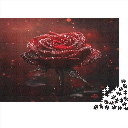 Stunning Rote Roses 1000pcs (75x50cm) Puzzles, Die Für Erwachsene Und Personen Ab 14 Jahren Geeignet Sind Blumen von kaiyun