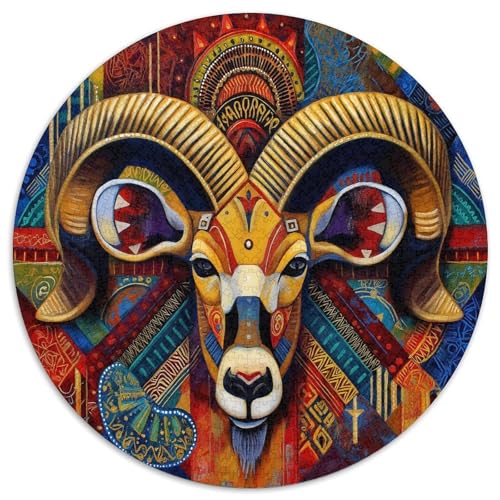 ,Südafrikanisches Kunstmotiv,1000pcs (67.5x67.5cm),DIY-Puzzle Für Erwachsene von kaiyun