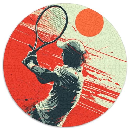Tennis 1000pcs (67.5x67.5cm) Schwer Puzzle Lernspiel Impossible Sportthema Herausforderung Spielzeug Für Erwachsene Kinder von kaiyun