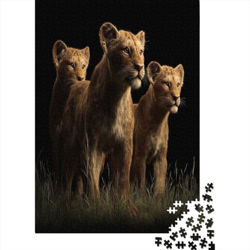 Three Löwe Cubs Puzzle 1000 Teile, Lernspiel, Unmöglich, Anspruchsvolles Spielzeug Für Erwachsene Und Kinder Ab 14 Jahren 70x50cm/1000pcs Three Löwe Cubs Puzzle 1000 Teile, Lernspiel, Unmöglich, Anspruchsvolles Spielzeug Für Erwachsene Und Kinder Ab 14 Jahren 70x50cm/1000pcs von kaiyun