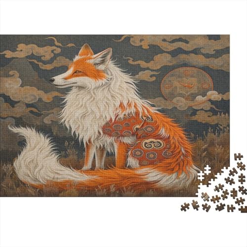 Tibetischer Fuchs,Rätsel Für Erwachsene 1000pcs (75x50cm),Herausforderungsspiele Tier von kaiyun