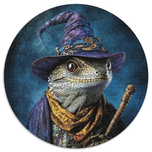 Tiere Rätsel Für Erwachsene |Wizard Eidechse| 1000pcs (67.5x67.5cm) Puzzles Lernspiele Home Decor von kaiyun