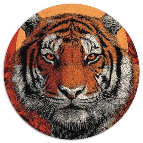 Tiger Puzzle 1000 Teile, Lernspiel, Unmöglich, Anspruchsvolles Spielzeug Für Erwachsene Und Kinder Ab 14 Jahren 1000pcs (67.5x67.5cm) von kaiyun