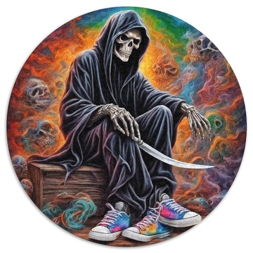 Totenkopf, Gemusterte Nachhaltige Für Erwachsene Hochwertige Holzspielpuzzles 1000pcs (67.5x67.5cm) von kaiyun