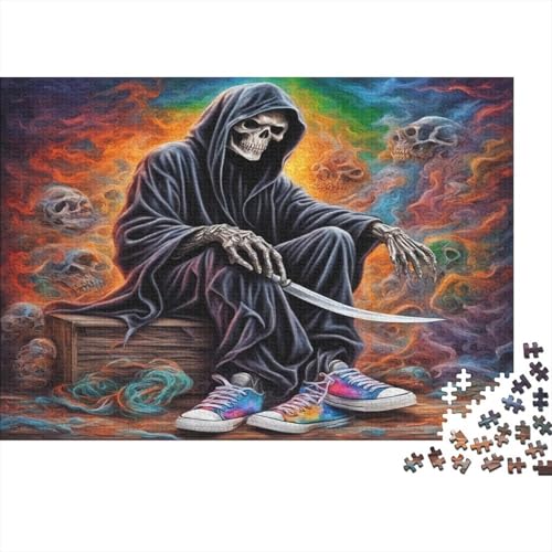 Totenkopf 1000pcs (75x50cm) Puzzles, Die Für Erwachsene Und Personen Ab 14 Jahren Geeignet Sind von kaiyun