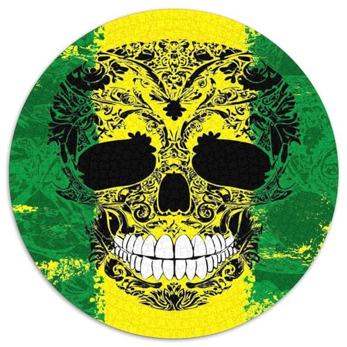 Totenkopf-Grafik Rätsel Für Erwachsene || 1000pcs (67.5x67.5cm) Puzzles Lernspiele Home Decor von kaiyun