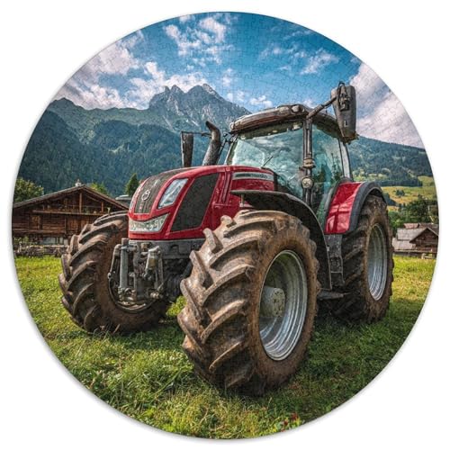 Traktor, ländliche Szene Puzzle 1000 Teile, Lernspiel, Unmöglich, Anspruchsvolles Spielzeug Für Erwachsene Und Kinder Ab 14 Jahren 1000pcs (67.5x67.5cm) von kaiyun