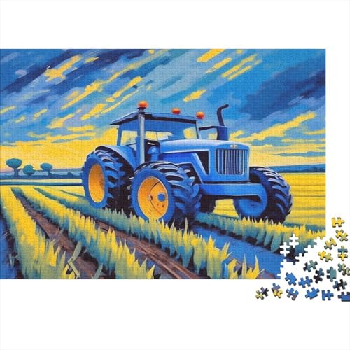Traktor 1000pcs (75x50cm) Puzzle, Lernspiel Impossible Herausforderungsspielzeug Für Erwachsene Teenager von kaiyun