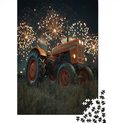 Traktor 70x50cm/1000pcs Puzzles, Die Für Erwachsene Und Personen Ab 14 Jahren Geeignet Sind Feuerwerk Traktor 70x50cm/1000pcs Puzzles, Die Für Erwachsene Und Personen Ab 14 Jahren Geeignet Sind Feuerwerk von kaiyun