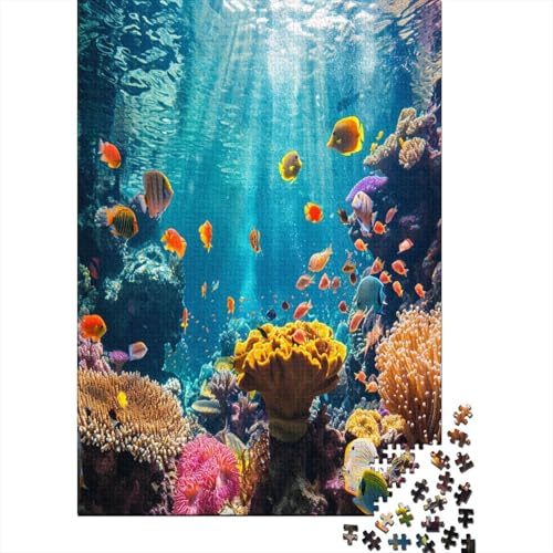 ,Unterwasserkorallen-Fische,38x26cm/1000pcs,DIY-Puzzle Für Erwachsene ,Unterwasserkorallen-Fische,38x26cm/1000pcs,DIY-Puzzle Für Erwachsene von kaiyun