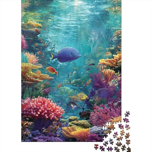 Unterwasserszene mit bunten Korallen 38x26cm/1000pcs Schwer Puzzle Lernspiel Impossible Herausforderung Spielzeug Für Erwachsene Kinder Unterwasserszene mit bunten Korallen 38x26cm/1000pcs Schwer Puzzle Lernspiel Impossible Herausforderung Spielzeug Für Erwachsene Kinder von kaiyun