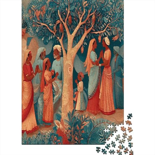 Vandaven-Dorf 38x26cm/1000pcs Schwer Puzzle Lernspiel Impossible Indischer Kunststil Herausforderung Spielzeug Für Erwachsene Kinder Vandaven-Dorf 38x26cm/1000pcs Schwer Puzzle Lernspiel Impossible Indischer Kunststil Herausforderung Spielzeug Für Erwachsene Kinder von kaiyun