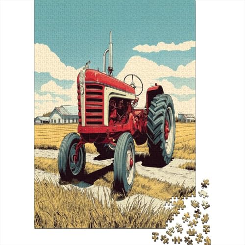 Vintage Traktor, Fields and Farm Mittelalterlicher Stil Puzzle 1000 Teile Für Erwachsene, Lernspiele, Heimdekoration38x26cm/1000pcs Vintage Traktor, Fields and Farm Mittelalterlicher Stil Puzzle 1000 Teile Für Erwachsene, Lernspiele, Heimdekoration38x26cm/1000pcs von kaiyun