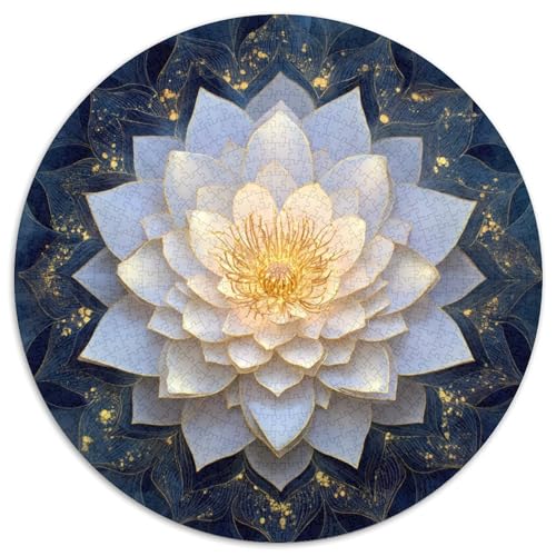Weißer Lotus 1000pcs (67.5x67.5cm) Puzzles, Die Für Erwachsene Und Personen Ab 14 Jahren Geeignet Sind von kaiyun