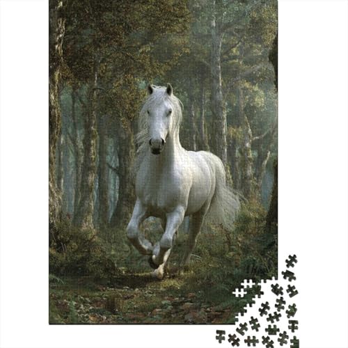 Weißes Horse rennt im Wald Puzzle 1000 Teile, Lernspiel, Unmöglich, Anspruchsvolles Spielzeug Für Erwachsene Und Kinder Ab 14 Jahren 38x26cm/1000pcs Weißes Horse rennt im Wald Puzzle 1000 Teile, Lernspiel, Unmöglich, Anspruchsvolles Spielzeug Für Erwachsene Und Kinder Ab 14 Jahren 38x26cm/1000pcs von kaiyun