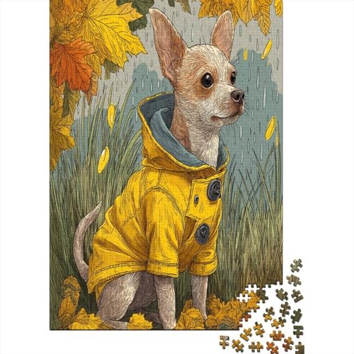 Welpe 38x26cm/1000pcs Schwer Puzzle Lernspiel Impossible Grünes Gras und gelbe Blätter Herausforderung Spielzeug Für Erwachsene Kinder Welpe 38x26cm/1000pcs Schwer Puzzle Lernspiel Impossible Grünes Gras und gelbe Blätter Herausforderung Spielzeug Für Erwachsene Kinder von kaiyun