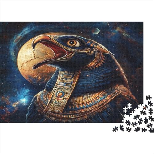 Weltraum, Galaxie, Mond, Hieroglyphen Puzzle 1000pcs (75x50cm) Erwachsene Eye of The SunGod Puzzle,Home Decor von kaiyun