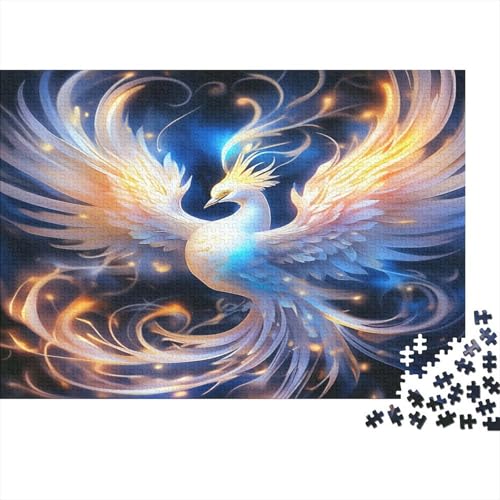 White Phönix 1000pcs (75x50cm) Schwer Puzzle Lernspiel Impossible Herausforderung Spielzeug Für Erwachsene Kinder von kaiyun